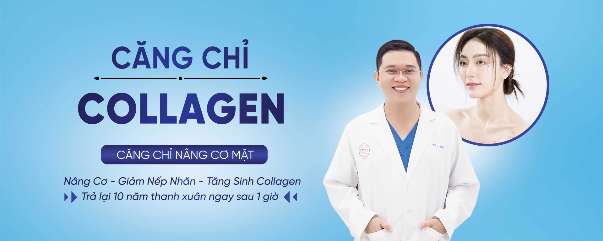 Căng chỉ collagen Bác sĩ Lương
