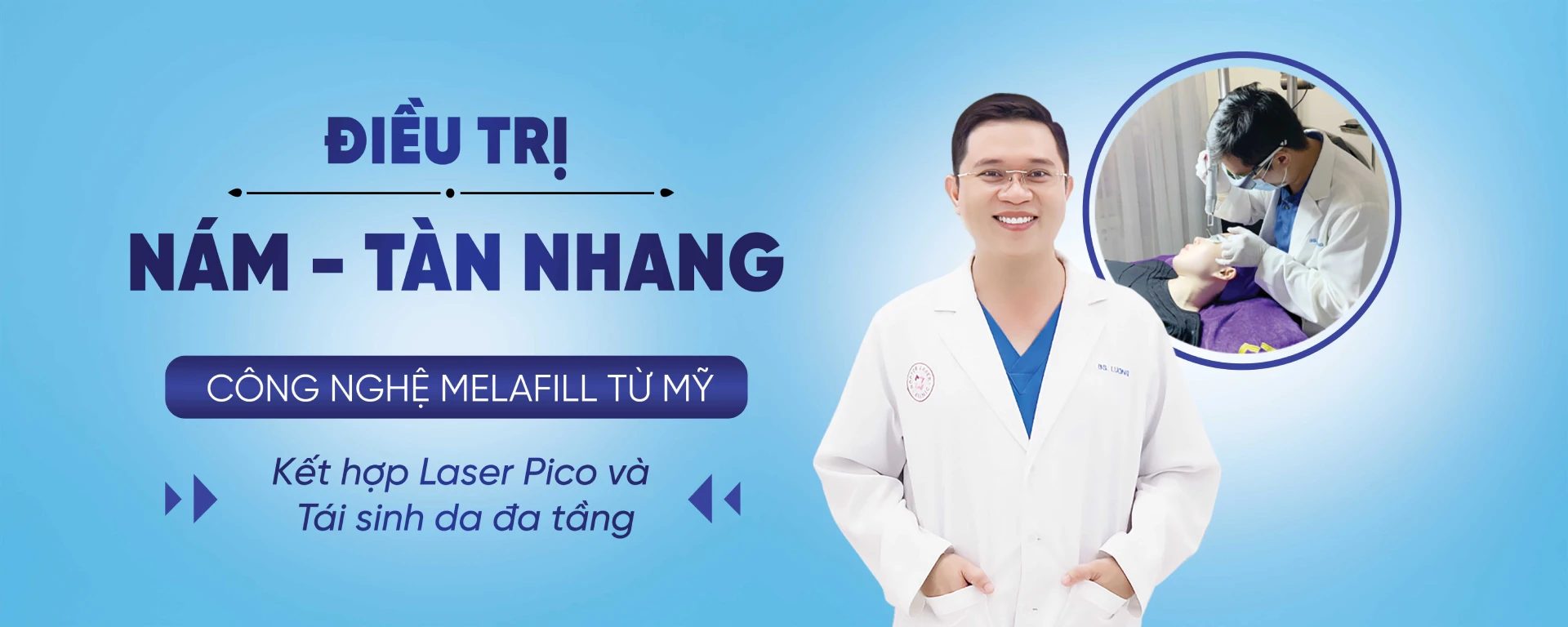 Điều trị nám tàn nhang Bác sĩ Lương